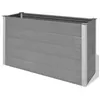Image de Jardinière - WPC - 150 x 50 x 91 cm - Gris - Composite bois-plastique - Rectangulaire
