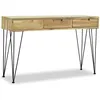Image de vidaXL Wandtafel 120x35x76 cm massief teakhout244573