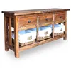 Image de vidaXL Buffet Bois de récupération massif 100 x 30 x 50 cm