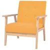 Image de Fauteuil jaune tissu