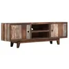 Image de vidaXL Meuble TV Bois d'acacia massif Vintage 118 x 30 x 40 cm