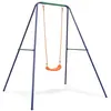 Image de vidaXL Balançoire Simple Orange Aire de Jeux Portique Balancelle pour Enfant 91361