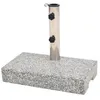 Image de vidaXL Socle de parasol Granite rectangulaire 25 kg