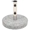 Image de vidaXL Socle de parasol Granite Rond 20 kg