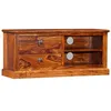 Image de Meuble TV Bois massif de Sesham 90x30x40 cm