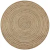 Image de Tapis Jute tressé 150 cm rond
