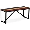 Image de vidaXL Banc 110 x 35 x 45 cm Bois de récupération massif