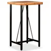 Image de Table de bar Bois massif d acacia 60x60x107 cm