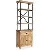 Image de vidaXL Buffet avec Etagères en Bois de Manguier Massif Commode Décor Maison 244943