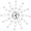 Image de vidaXL Horloge Murale avec Mouvement à Quartz Design Moderne Pendule de Salon 50643