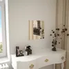 Image de vidaXL Miroir Mural Carré Verre Décoration Mur Maison Salle de Séjour Salon 245697