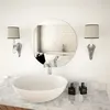 Image de vidaXL Lot de 2 Étagères Murales Flottantes, 80x9x3 cm, MDF, Blanc, Ledge en U pour Photos, Étagère d’Affichage, Rangement 245703