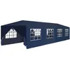 Image de Chapiteau de jardin 3x12 m bleu