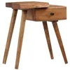 Image de vidaXL Table de chevet Bois d'acacia massif 45 x 32 x 55 cm