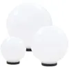 Image de vidaXL Jeu de lampe boule à LED 3 pcs PMMA sphérique 20/30/40 cm