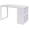 Image de Table d'écriture 120 x 60 x 75 cm Blanc