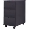 Image de Vidaxl Commode à Tiroirs, 33 X 45 X 60 Cm, Noire
