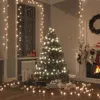Image de Guirlande lumineuse 400 LED 40 m 8 effets lumineux Blanc chaud