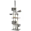 Image de Arbre à chat - vidaXL - 170522 - Gris - 230-260 cm - Griffoirs en sisal