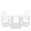 Image de Ensemble de bistro 3 pcs Plastique Blanc