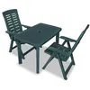 Image de Ensemble de bistro 3 pcs Plastique Vert