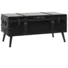 Image de vidaXL Table basse MDF et acier 102 x 51 x 48 cm