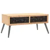 Image de vidaXL Table basse Bois massif de sapin 115 x 55 x 50 cm