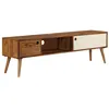 Image de Meuble TV 140x30x40 cm bois massif