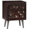 Image de vidaXL Table de chevet Bois de récupération solide 40 x 30 x 50 cm