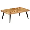 Image de Table basse Bois de manguier massif 90x55x36 cm
