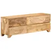 Image de Meuble TV Bois de manguier solide 110x30x40 cm