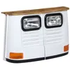 Image de vidaXL Buffet Bois de manguier massif Forme de camion Blanc246243