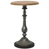 Image de vidaXL Bijzettafel 40x64 cm massief vurenhout bruin246125