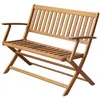 Image de Banc de jardin 120 cm Bois d acacia solide