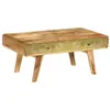 Image de vidaXL Table basse Bois de manguier massif 90 x 50 x 40 cm