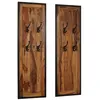 Image de vidaXL Portemanteau Penderie Garde-Robe Portant Vêtement Bois Massif Sesham 246351