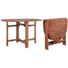 Image de Table a manger fixe sans tiroir vidaxl en bois massif 120 x 70 cm