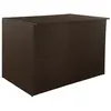 Image de Salon de jardin Vidaxl polyethylene marron