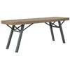 Image de vidaXL Banc de jardin 120 cm Bois d'acacia solide