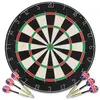 Image de Jeu de cibles professionnel en sisal avec 6 fléchettes