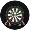 Image de Jeu de cibles professionnel en sisal avec 6 fléchettes