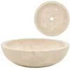Image de Évier 40 x 12 cm Marbre Crème