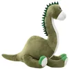 Image de vidaXL Dinosaure brontosaure en peluche Vert 80237