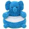 Image de éléphant en peluche Bleu