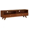 Image de vidaXL Tv-meubel 140x30x40 cm massief gerecycled hout246675