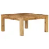 Image de vidaXL Table basse 80x80x40 cm Bois de manguier massif