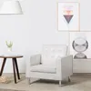 Image de Fauteuil blanc similicuir
