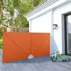 Image de vidaXL Auvent latéral pliable de terrasse Terre cuite 300 x 150 cm
