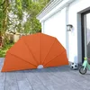Image de vidaXL Auvent latéral pliable de terrasse Terre cuite 160 cm