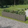Image de vidaXL Gabion plantenbak verhoogd 540x50x100 cm gegalvaniseerd staal143566